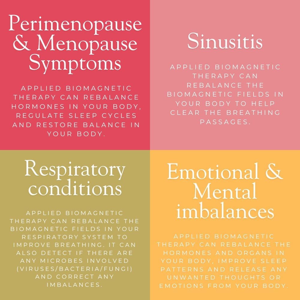Applied BioMagnetic Therapy Benefits at The Dublin Wellbeing Centre Dublin 2